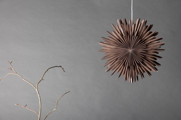 Riippuvalaisin, Sälen, 46 cm, Greige