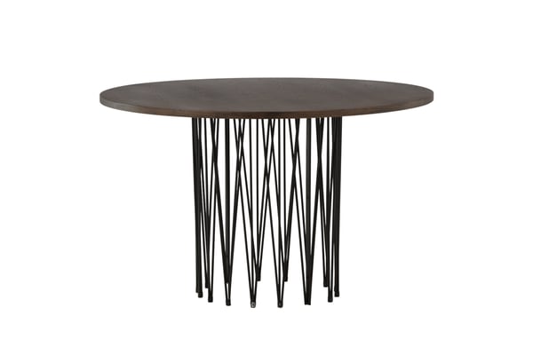Ruokapöytä, Kivi, ø120 cm, Mocca