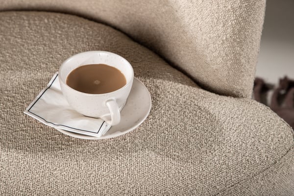 Nojatuoli, Lincoln yhden istuttava sohva, 77x85x76 cm, beige