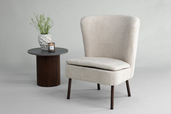 Yksittäinen sohva, Hällsö, 80x92x66 cm, beige