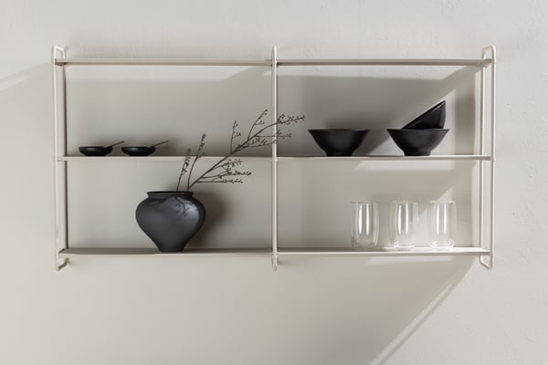 Seinähylly, Lyon, 122x63 cm, Beige