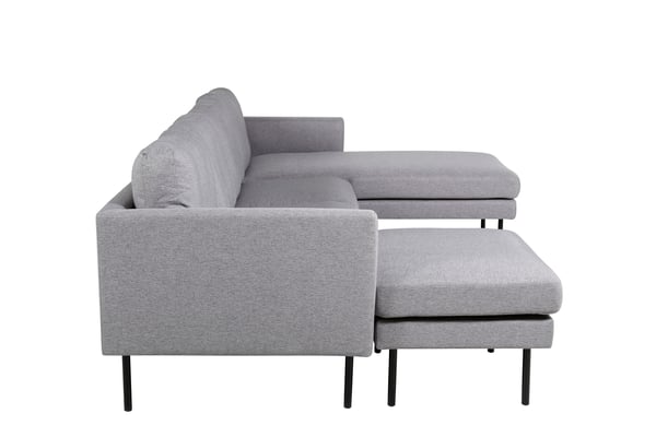 Vuodesohva, Zoom U-sohva, 260x154 cm, Harmaa