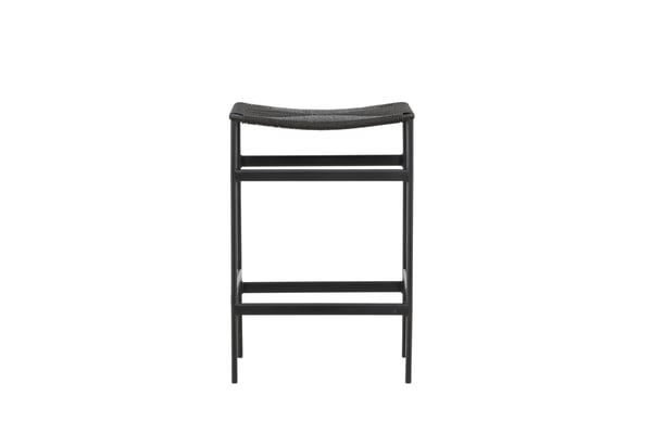 Baari tuoli, Polly 2-pack, 45x40x66 cm, Musta