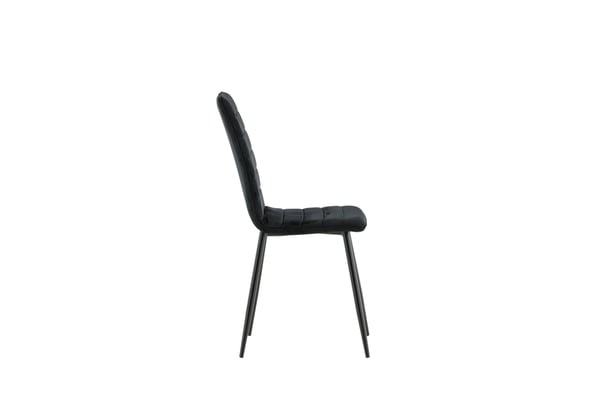 Ruokatuoli, Windu Lyx 2-pack, 49x94x43 cm, Musta