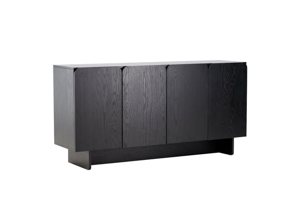 Kaappi, Tyresö, 160x45 cm, Musta