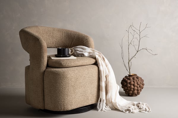 Yksittäinen sohva, Laurel, 72x75x69 cm, beige