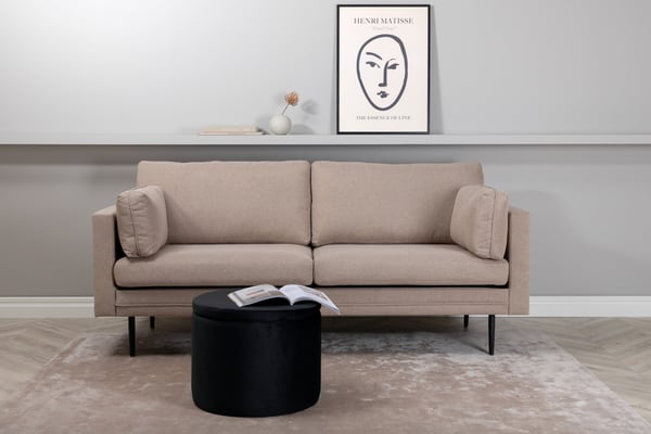 Sohva, Boom, 201x53x90 cm, Ruskea