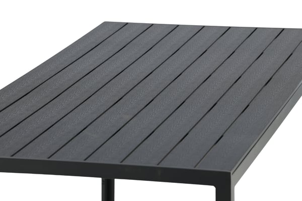 Pöytä, Tauko, 205x90 cm, Musta