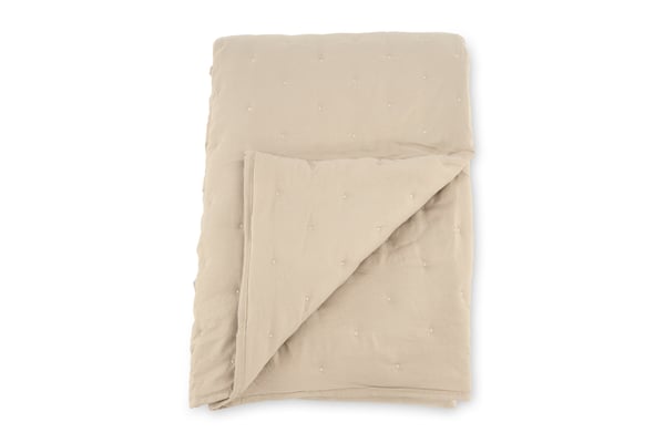 Päiväpeitto, Sally, 260x180 cm, Beige