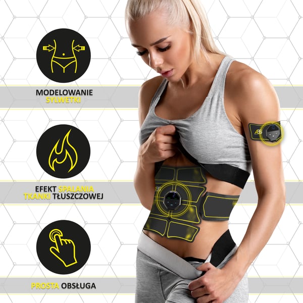 HMS ABS Master Pro Super Muscle Elektrostimulator