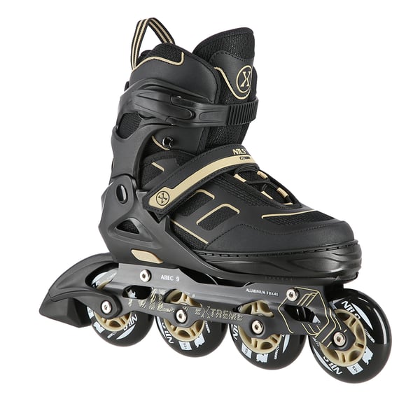 Nils Extreme NA14174 A rullskridskor svarta och beige storlek M (35-38)
