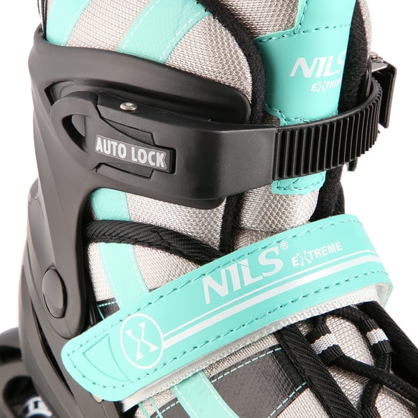 Nils Extreme NH18366A 2-i-1 inlines med utbytbart hockeystycke, nyskick, storlek L (39-42)