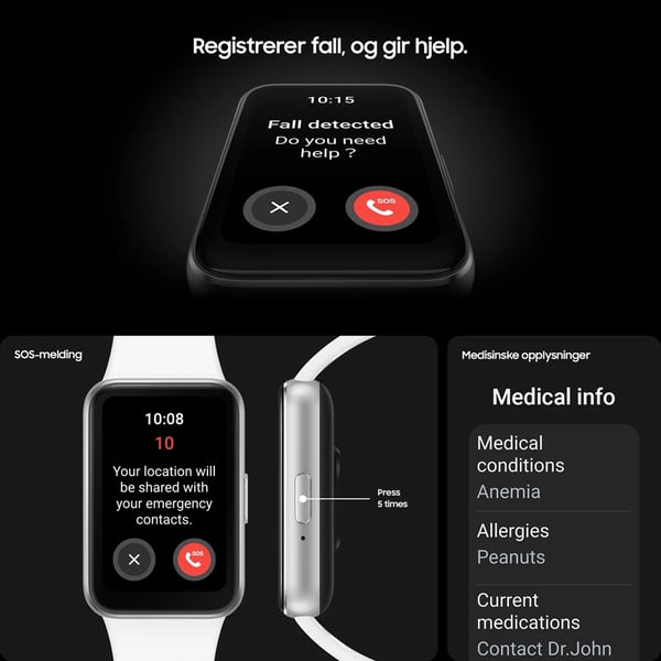 Samsung Galaxy Fit3 - Grå