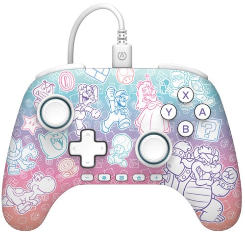 PowerA Advantage kontroller Nintento Switch 2 Mushroom Kingdom