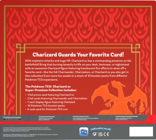 Pokemon TCG: Charizard Ex Super Premium Collection Box