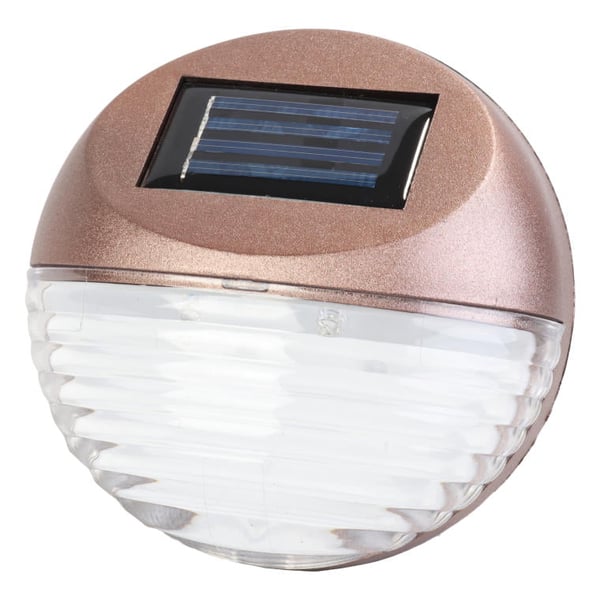 Automatisk solcellsdriven LED-trapplampa med skymningssensor Automatisk solcellsdriven LED-trapplampa med skymningssensor