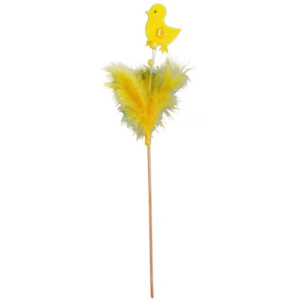 Kana höyhenillä piikissään 37 cm Kana höyhenillä piikissään 37 cm