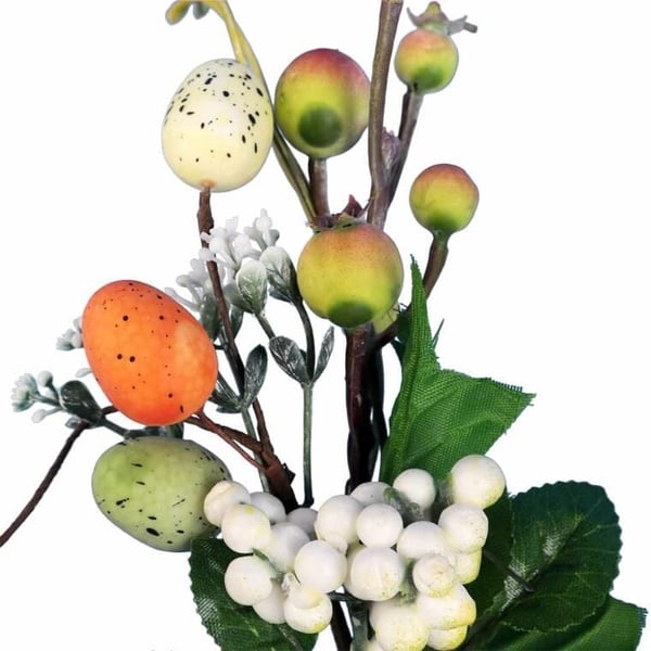 PIK Pääsiäisoksa munilla 26 CM oranssi