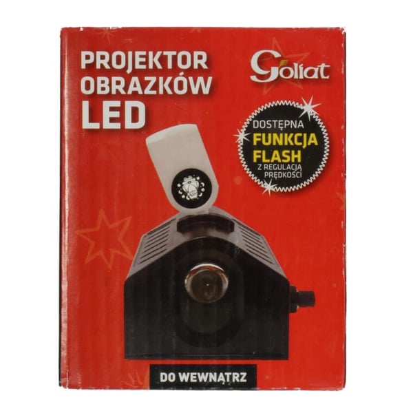LED-jouluprojektori, jossa on 6 kuviota ulkokäyttöön