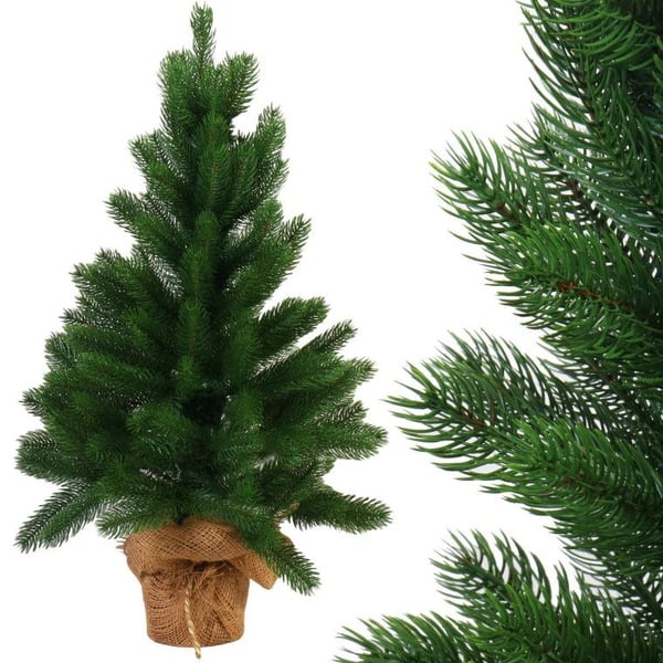 Keinotekoinen joulukuusi Goliath Filip jalustalla, korkeus 50 cm, väri vihreä, valmistettu Puolassa