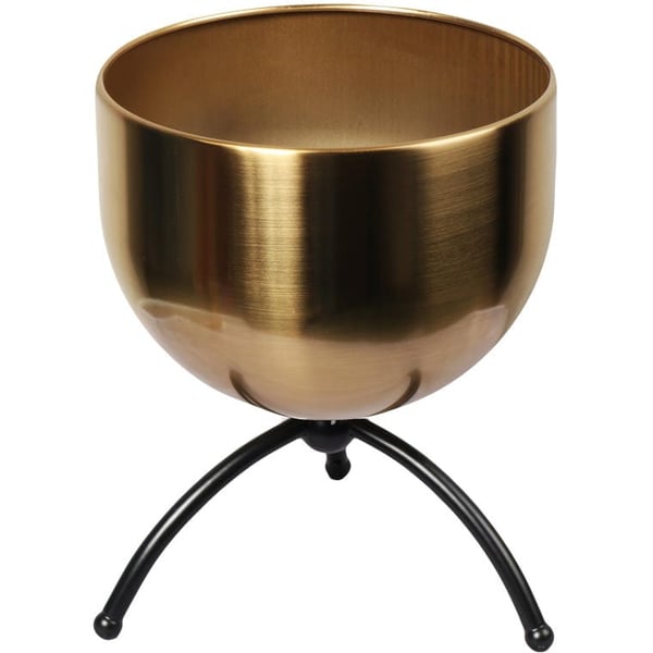 Kullanvärinen metallinen suojus kolmelle jalalle 23 CM