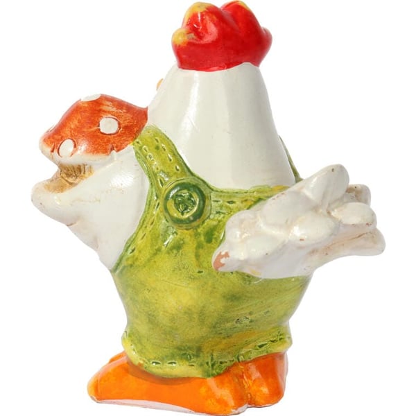 Keraaminen pääsiäiskanahahmo 11 CM