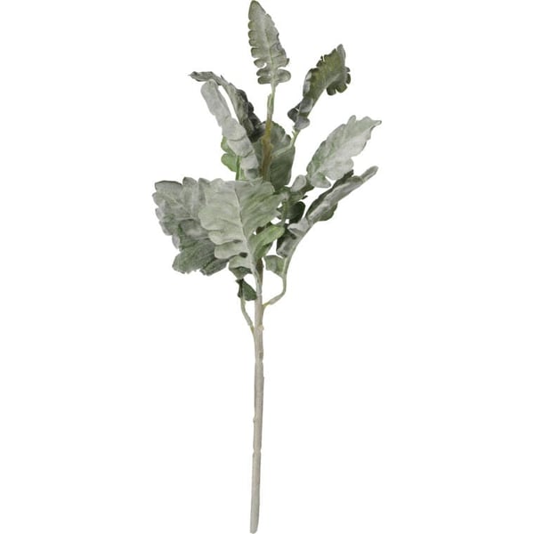 Konstgjord mossig löv grön 45 cm
