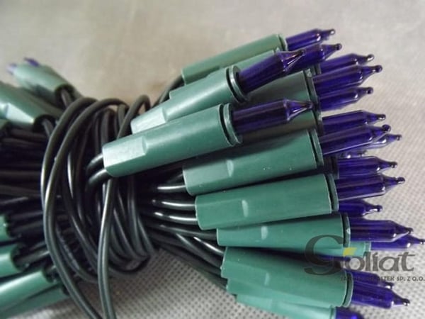 Joulukuusen valot 100L siniset