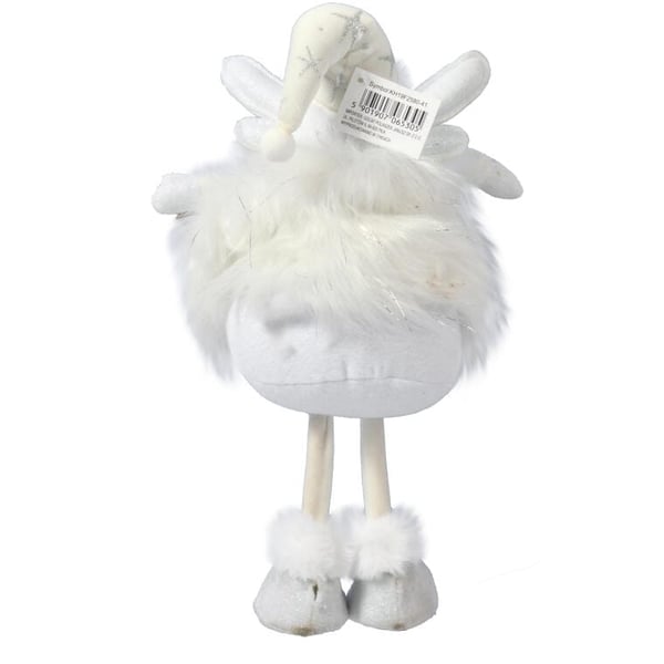 Valkoinen Enkeli Keiju ELF Seisova 46 CM