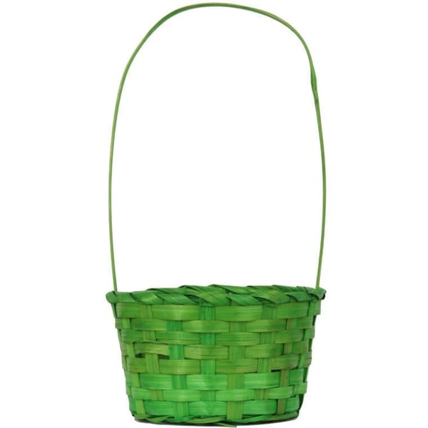 Pääsiäiskori pääsiäiskoriin, halkaisija 22 cm, vihreä