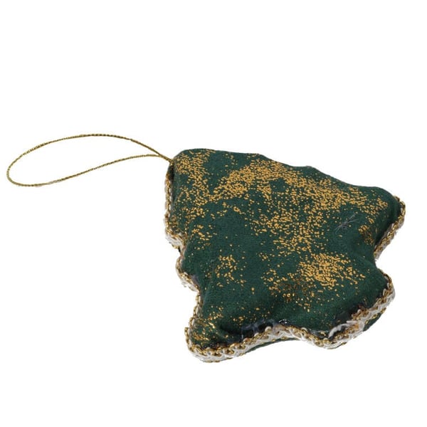 Joulukoriste, samettiriipus, joulukuusi, 10 cm