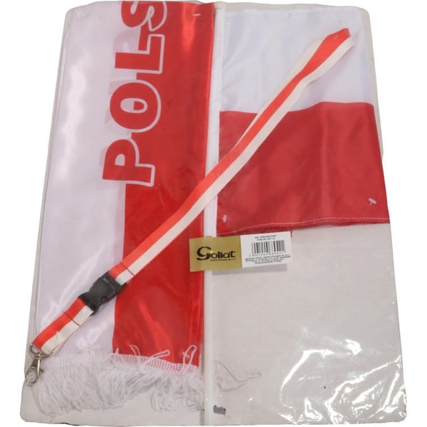 Goliat patriotisk set för polska landslagsfans
