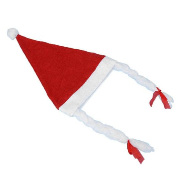 Snöflingsmössa med flätor