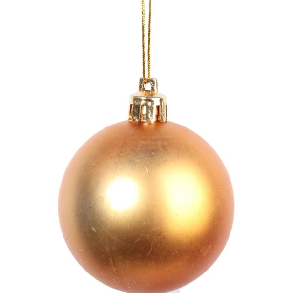 Uppsättning med 16 orange plastbollar 6 cm
