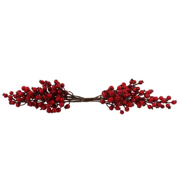 Koristeellinen köynnös punaisilla pihlajanmarjoilla 55cm