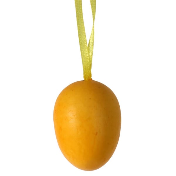 Muoviset munariipukset, 9 kpl, 5 cm, keltainen