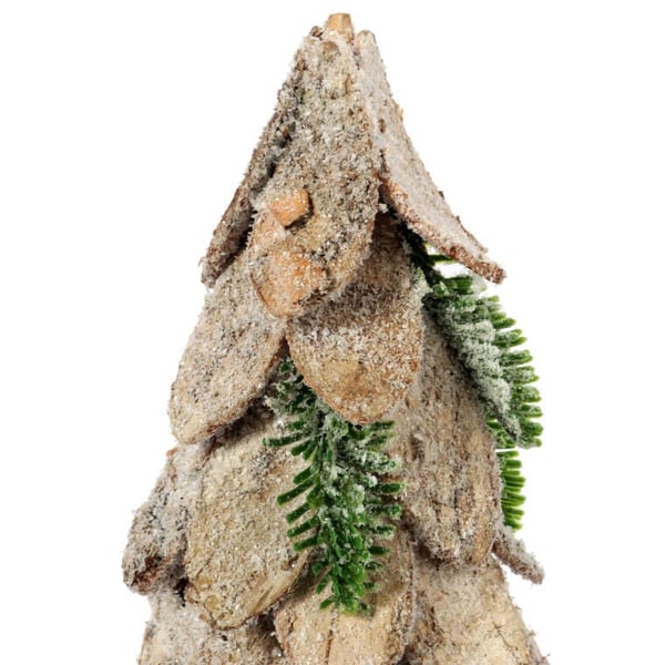 Træjuldekoration - Julgran 30 cm