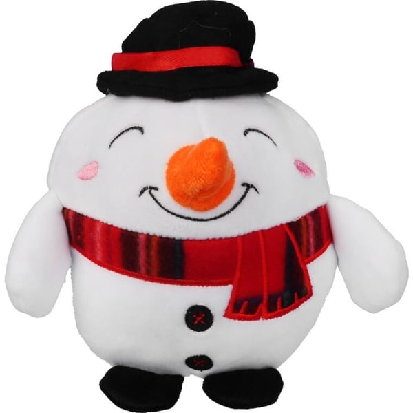 Snögubb plyschmaskot 20 cm