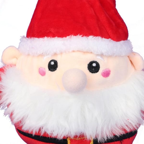 Jultomten plysbamse 20 cm