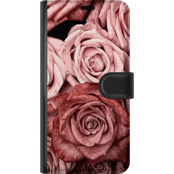 Kompatibel Tegnebogsetui til Apple iPhone 13 mini Roser