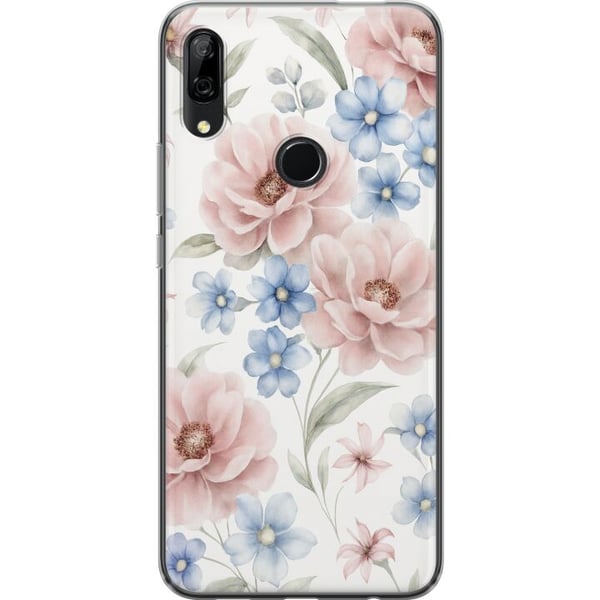 Kompatibel Mobilcover til Huawei P Smart Z Romantiske blomster