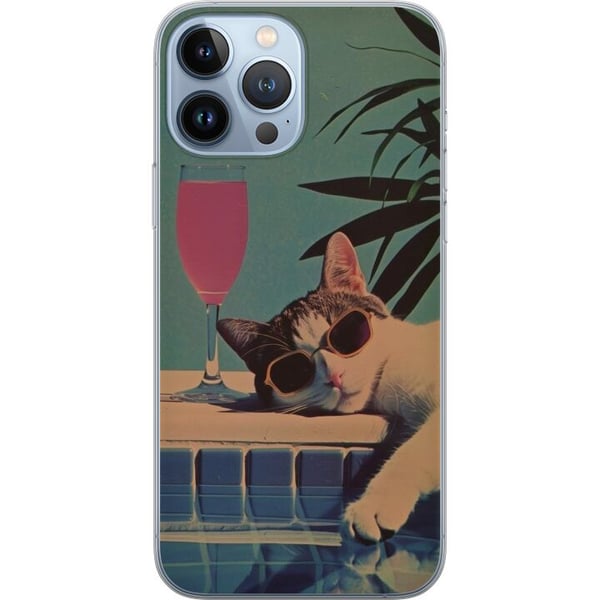 Kompatibel Mobilcover til Apple iPhone 13 Pro Max Kat ferie