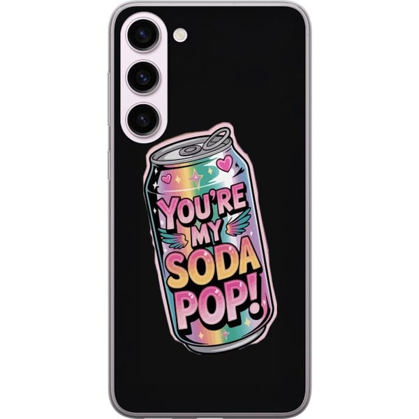 Kompatibel Mobilcover til Samsung Galaxy S23+ Youre My Soda Pop kawaii pastel regnbue hjerter glitrende design Kompatibel Mobilcover til Samsung Galaxy S23+ Youre My Soda Pop kawaii pastel regnbue hjerter glitrende design