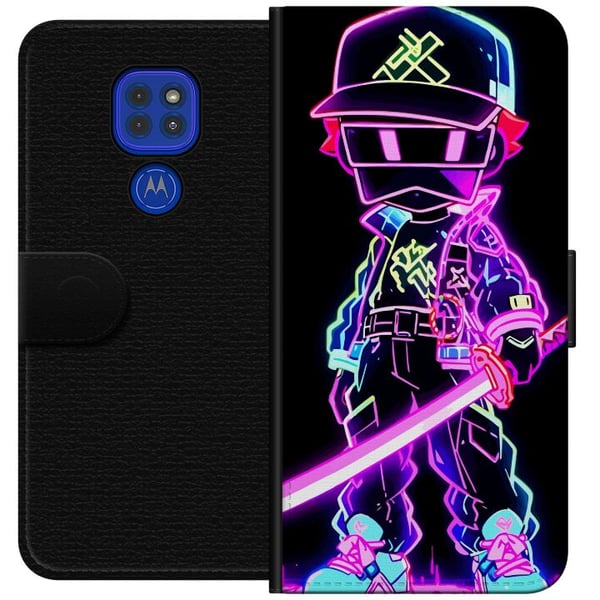 Kompatibel Tegnebogsetui til Motorola Moto G9 Play Kold