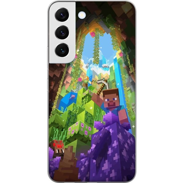 Kompatibelt Mobilskal till Samsung Galaxy S22 5G Minecraft