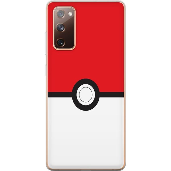 Kompatibelt Mobildeksel til Samsung Galaxy S20 FE Classic Ball retrospilldesign i ikonisk rød og hvit stil, perfekt for spillentusiaster og en nostal Kompatibelt Mobildeksel til Samsung Galaxy S20 FE Classic Ball retrospilldesign i ikonisk rød og hvit stil, perfekt for spillentusiaster og en nostal