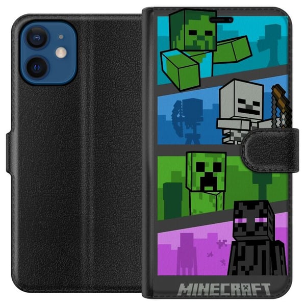 Yhteensopiva Lompakkokotelo Apple iPhone 12 Minecraft