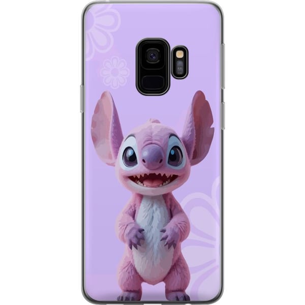 Kompatibelt Mobilskal till Samsung Galaxy S9 Rosa Stitch figur kawaii motiv i lila pastell gulligt och charmigt för söta karaktärälskare Kompatibelt Mobilskal till Samsung Galaxy S9 Rosa Stitch figur kawaii motiv i lila pastell gulligt och charmigt för söta karaktärälskare