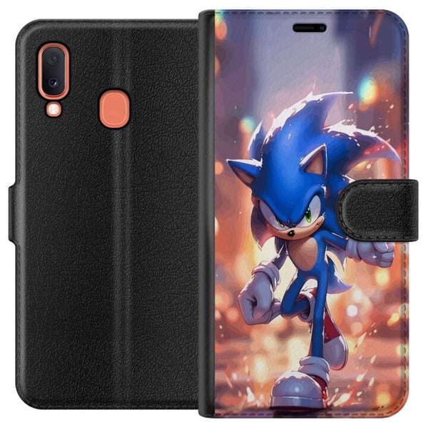 Kompatibelt Plånboksfodral till Samsung Galaxy A20e Sonic Kompatibelt Plånboksfodral till Samsung Galaxy A20e Sonic