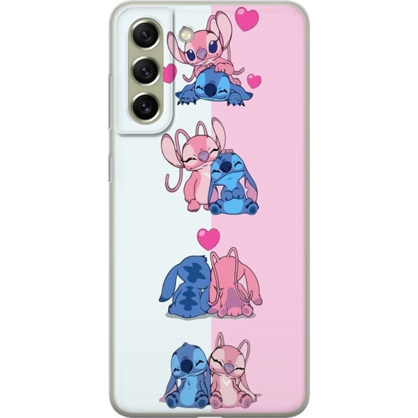 Kompatibelt Mobilskal till Samsung Galaxy S21 FE 5G Lilo & Stitch